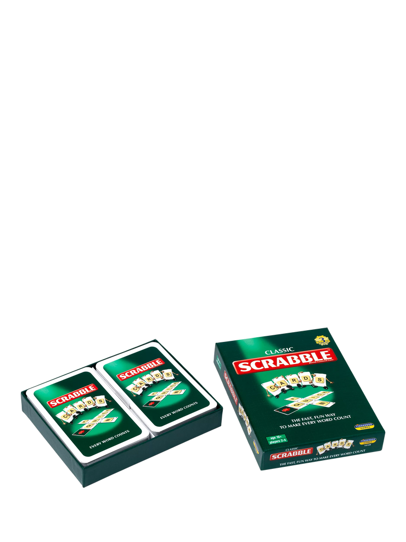 John Adams Classic Scrabble Cards word game - British product