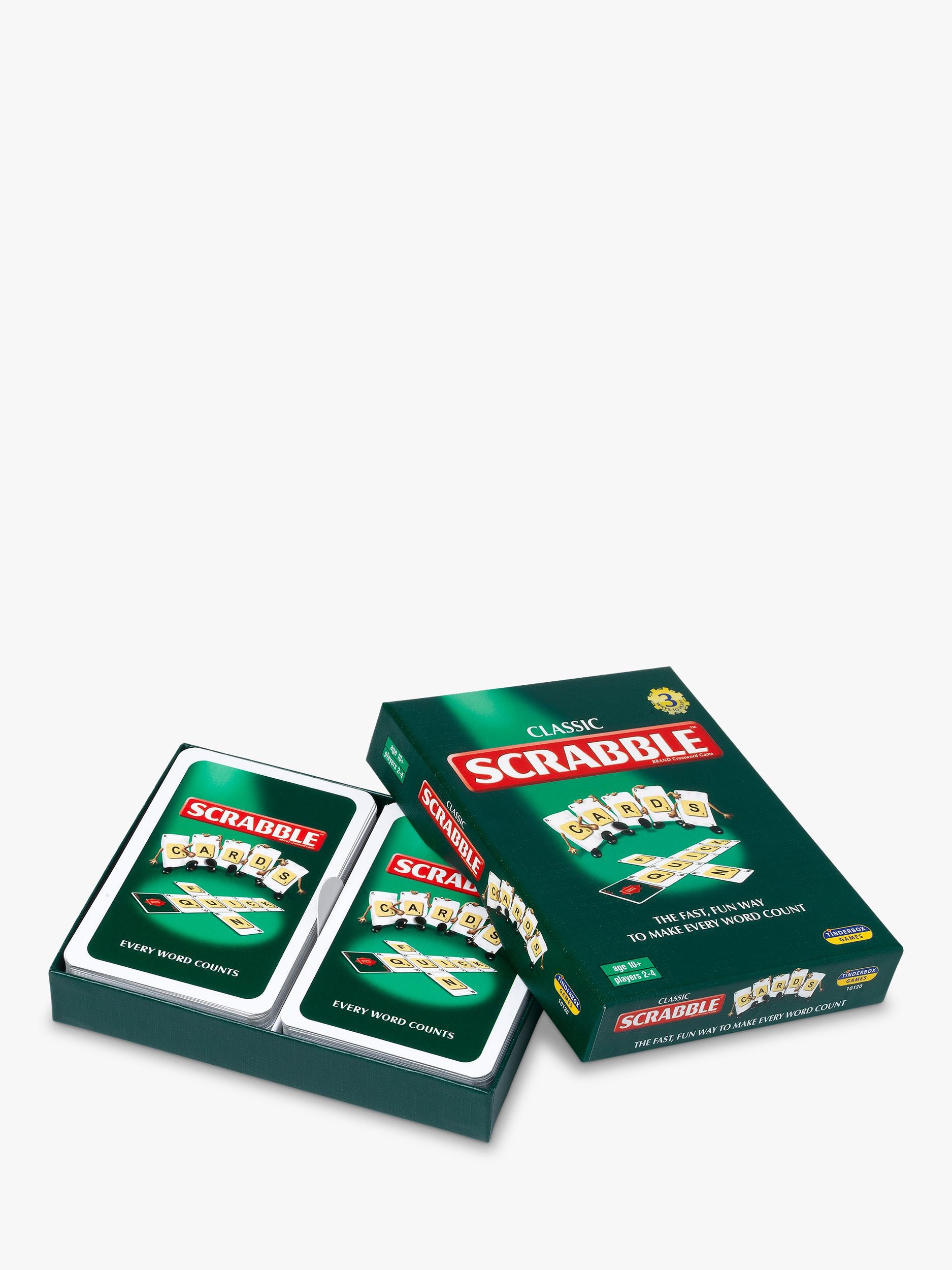 John Adams Classic Scrabble Cards word game - British product