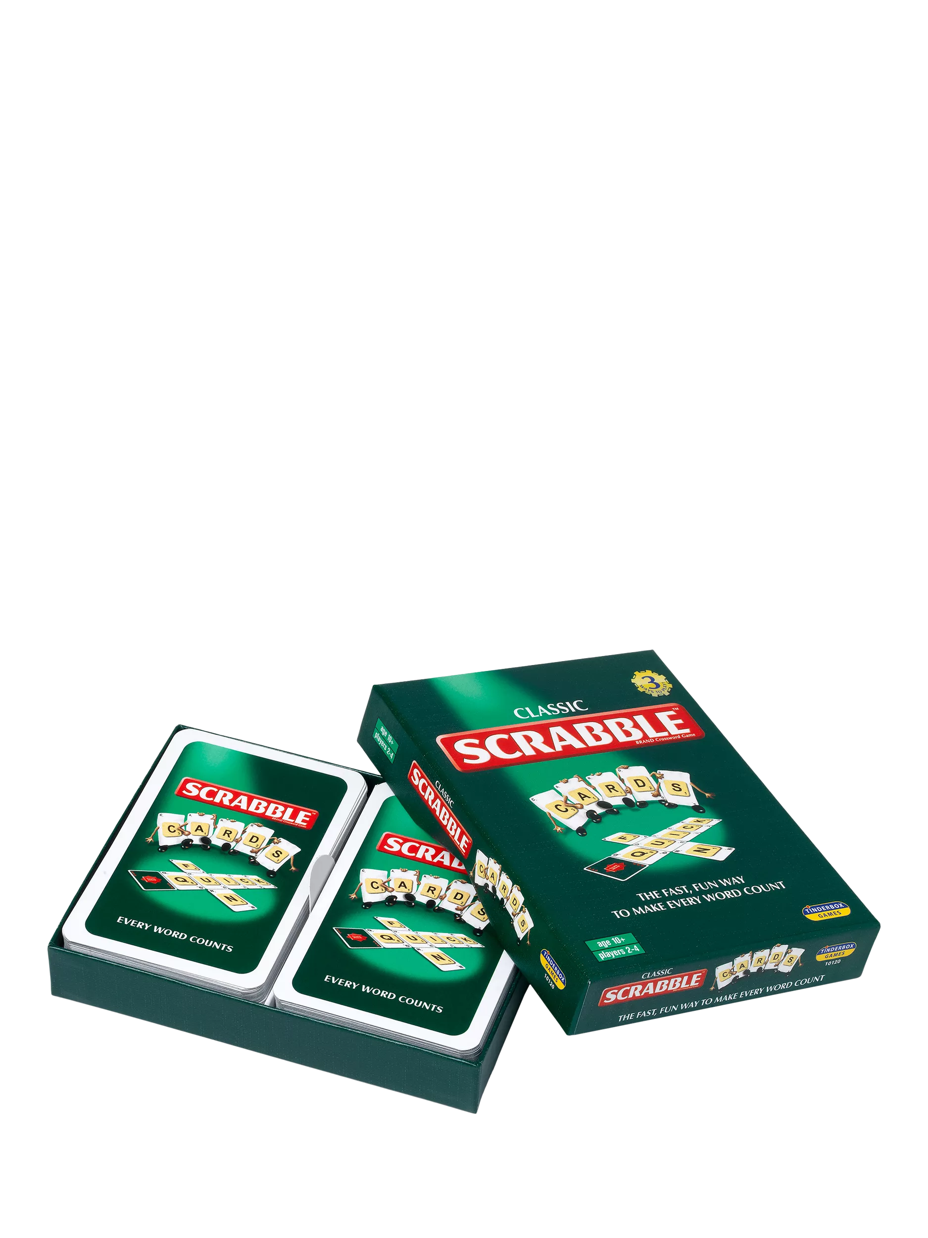 John Adams Classic Scrabble Cards word game - British product