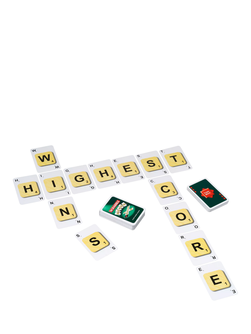 John Adams Classic Scrabble Cards word game - British product