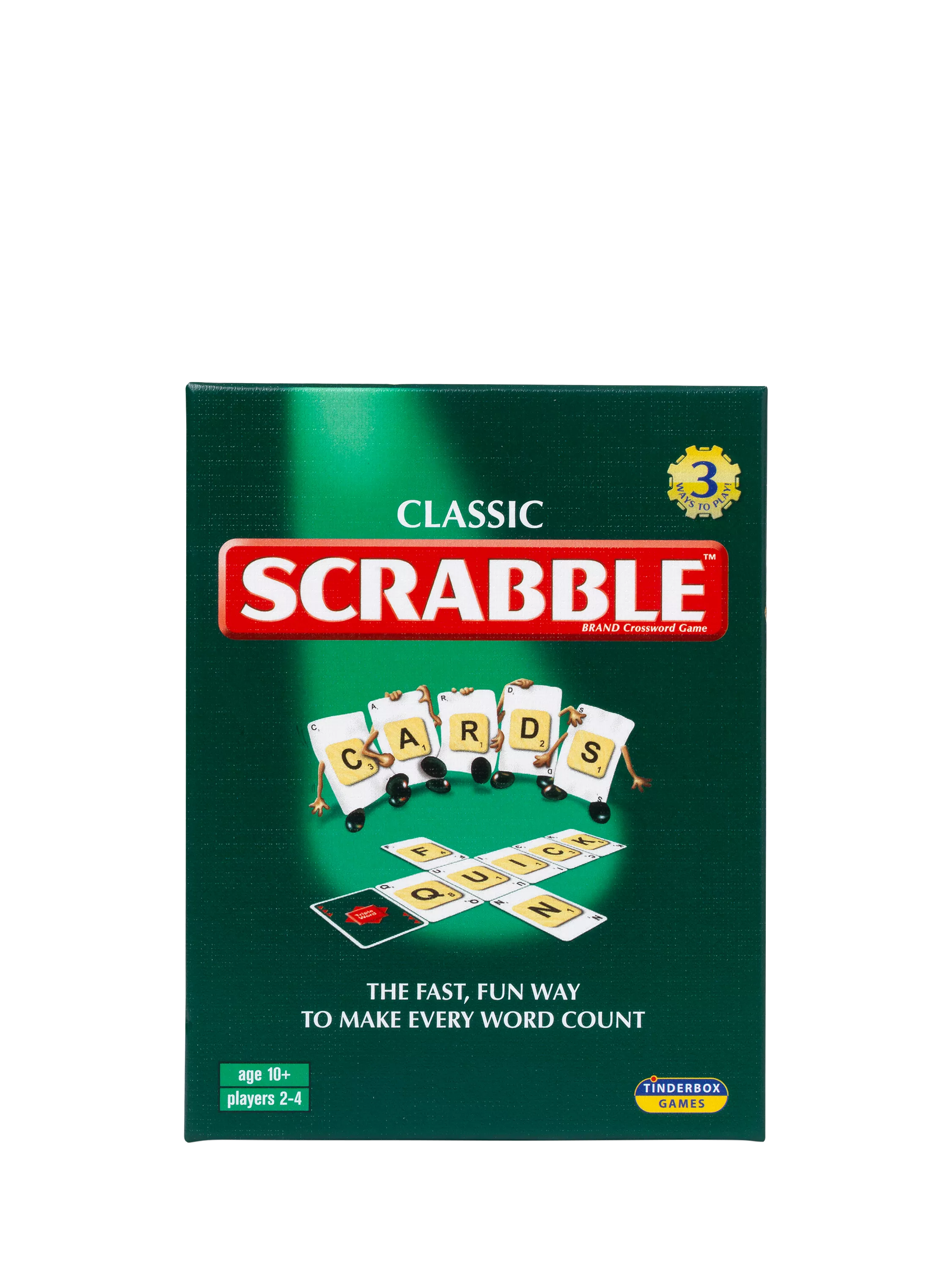 John Adams Classic Scrabble Cards word game - British product