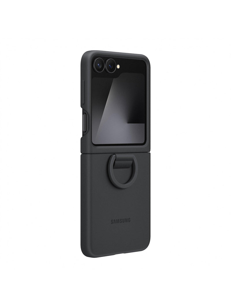 Samsung silicone case with ring for Galaxy Z Flip7 FE and Flip6, imported from the UK