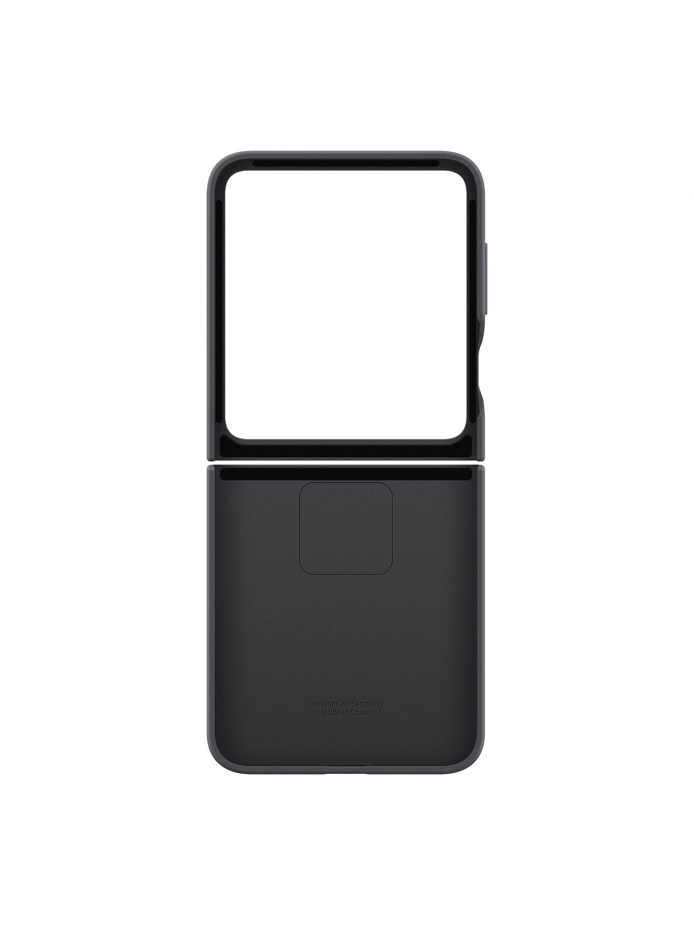 Samsung silicone case with ring for Galaxy Z Flip7 FE and Flip6, imported from the UK