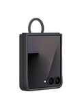 Samsung silicone case with ring for Galaxy Z Flip7 black (British brand)