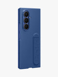 Samsung silicone grip case with stand for Galaxy Z Fold7 blue, UK version