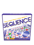 Goliath Sequence board game with chips and cards, UK version