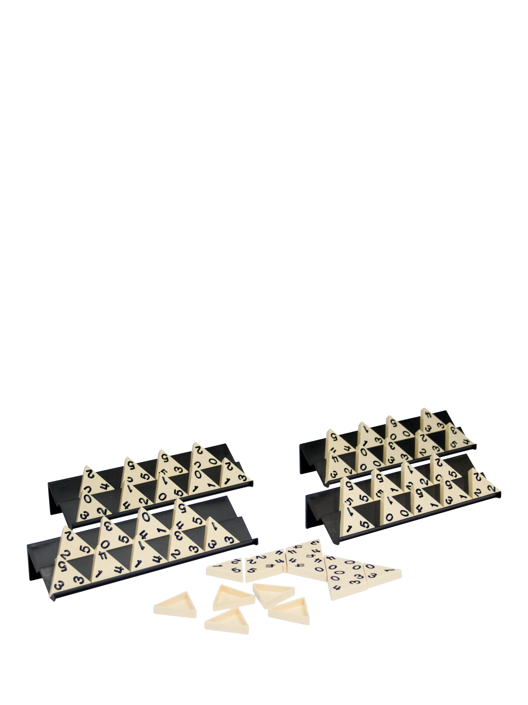 Goliath Triominos Classic board game tiles and racks (British brand)