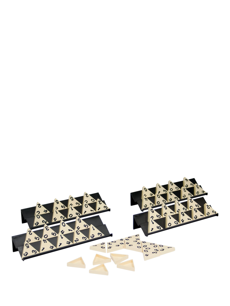 Goliath Triominos Classic board game tiles and racks (British brand)