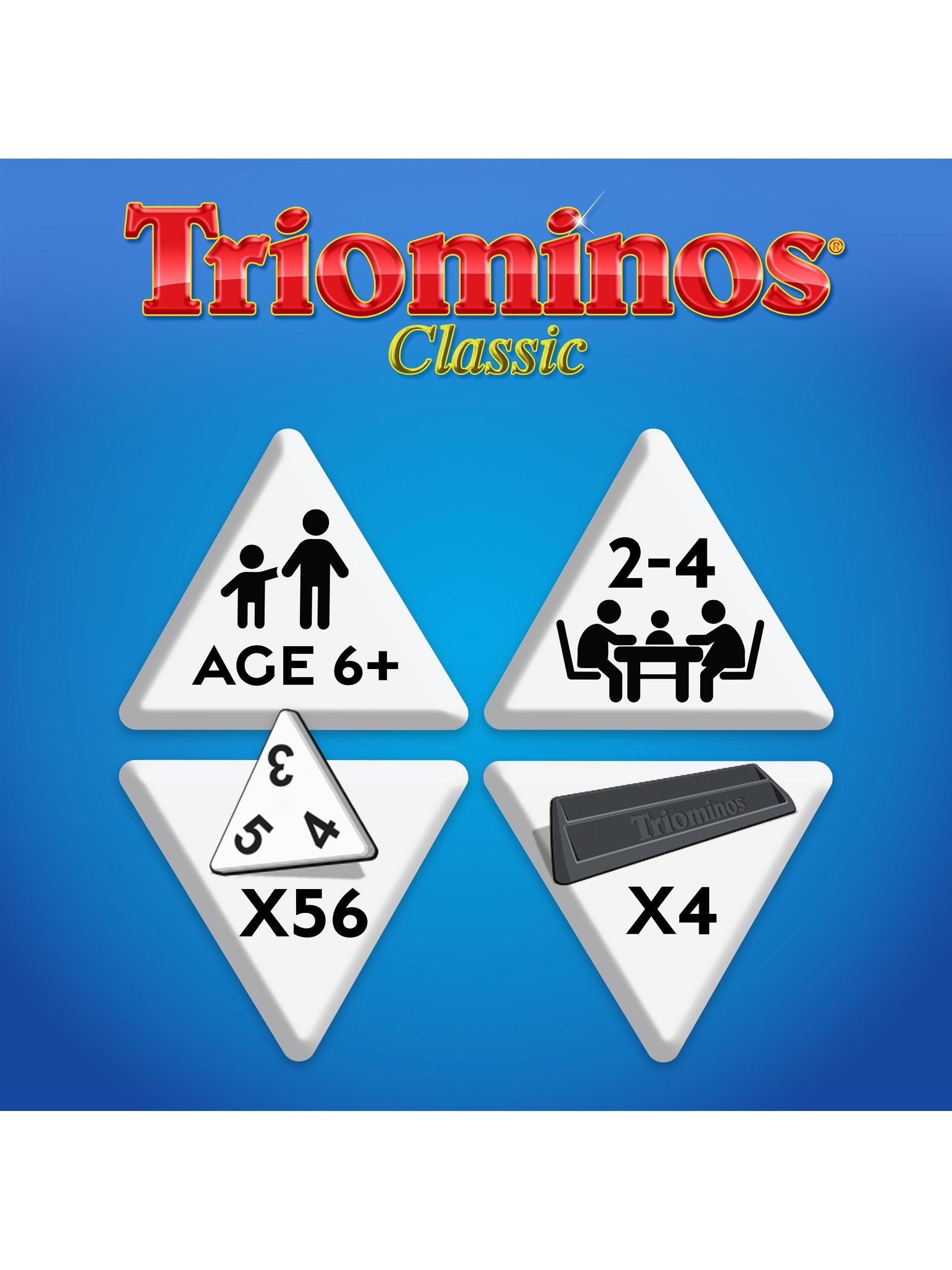 Goliath Triominos Classic board game tiles and racks (British brand)