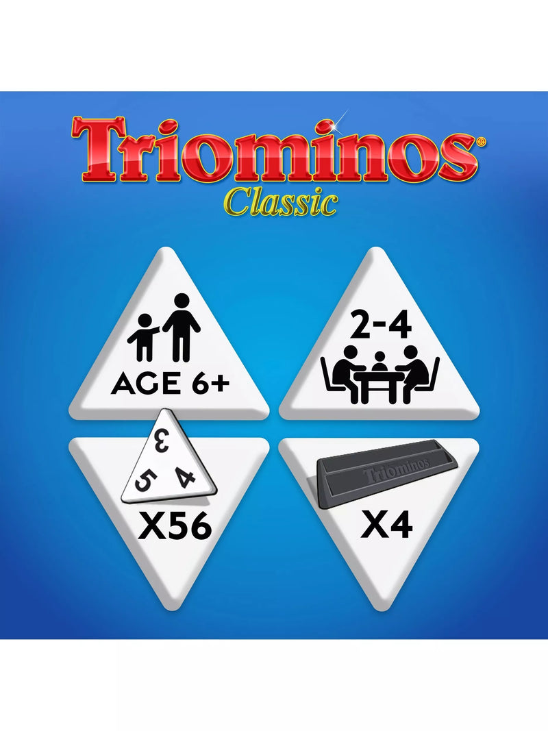 Goliath Triominos Classic board game tiles and racks (British brand)