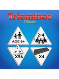Goliath Triominos Classic board game tiles and racks (British brand)