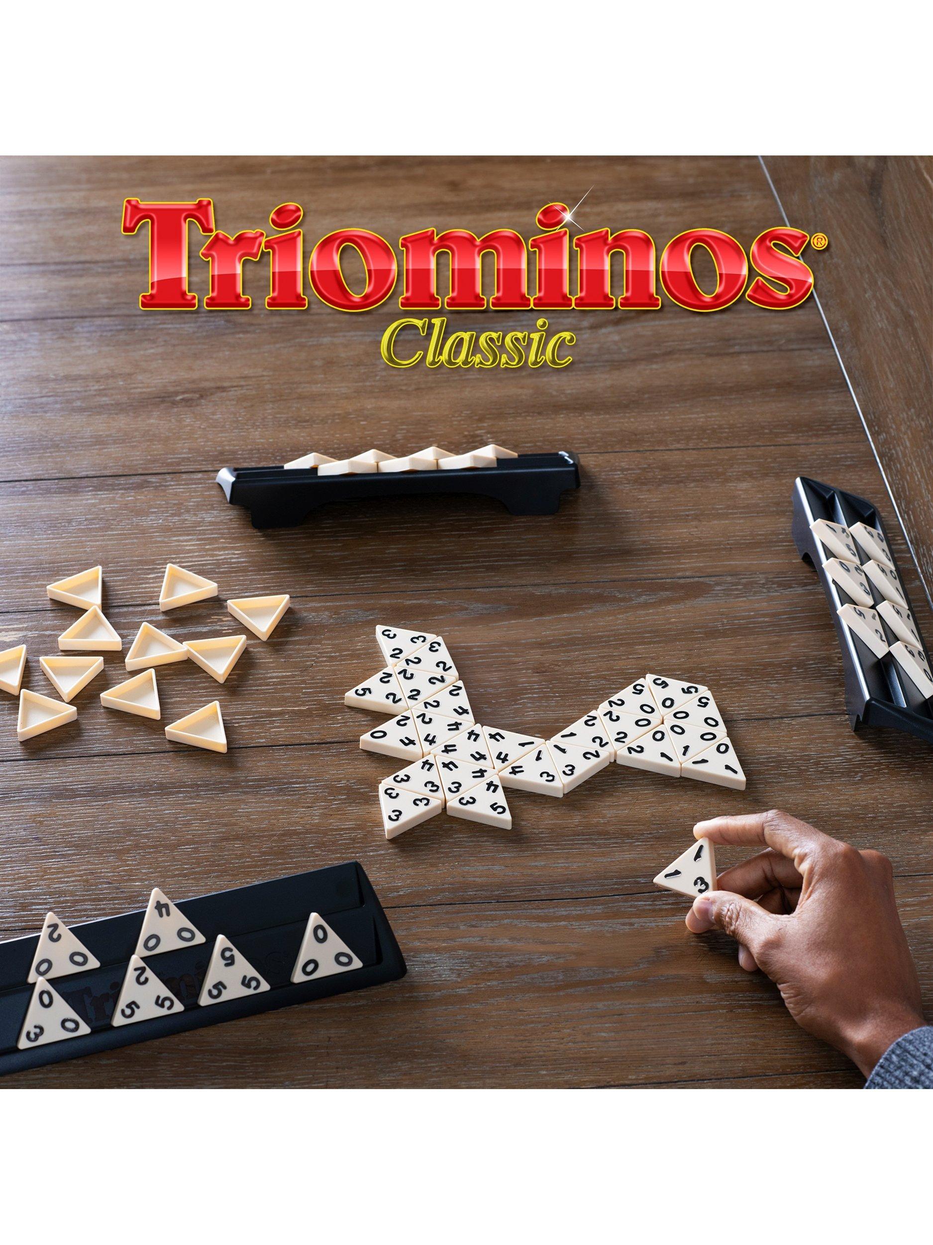 Goliath Triominos Classic board game tiles and racks (British brand)
