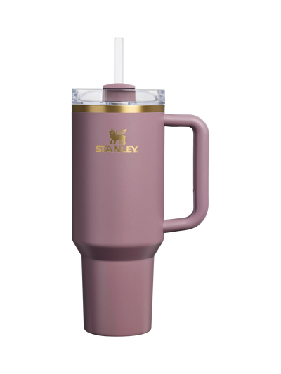 John Lewis Stanley Quencher Stainless Steel FlowState Tumbler Cashmere 1.18L- Buy online at McGrocer