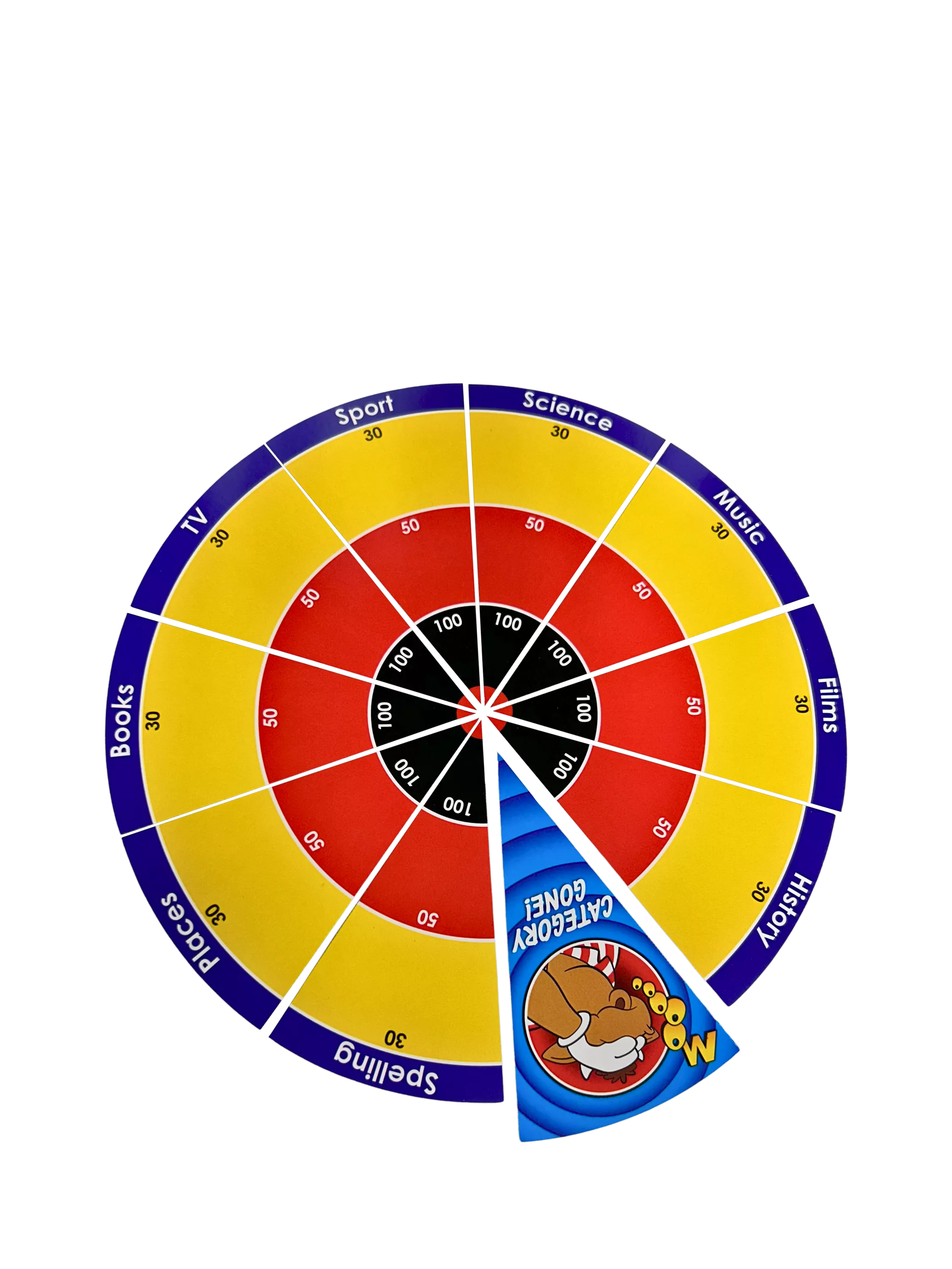 University Games Bullseye Mini card game - British product