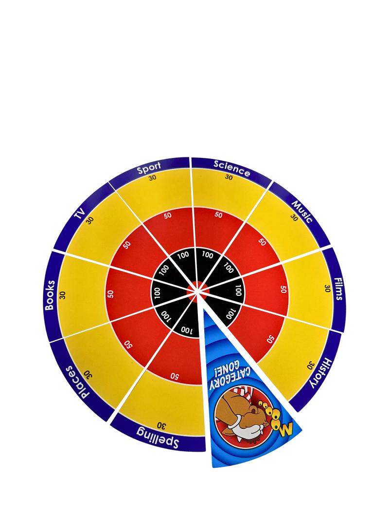 University Games Bullseye Mini card game - British product