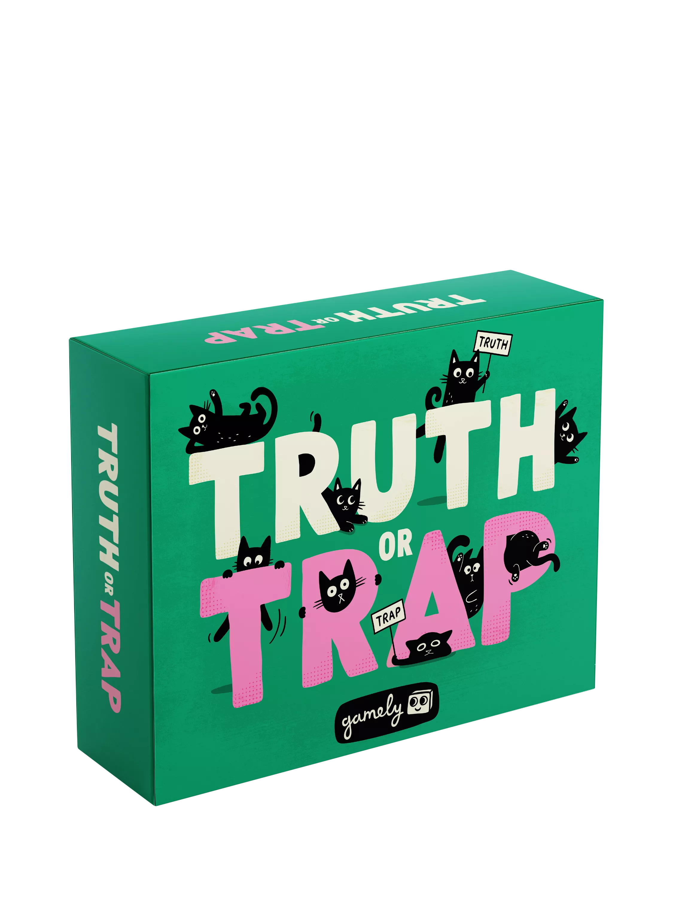 Gamely Truth or Trap bluffing party game - British product