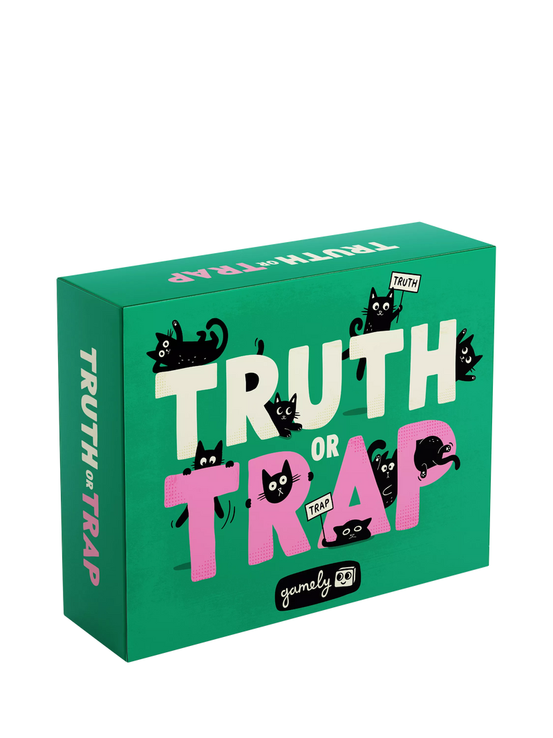 Gamely Truth or Trap bluffing party game - British product