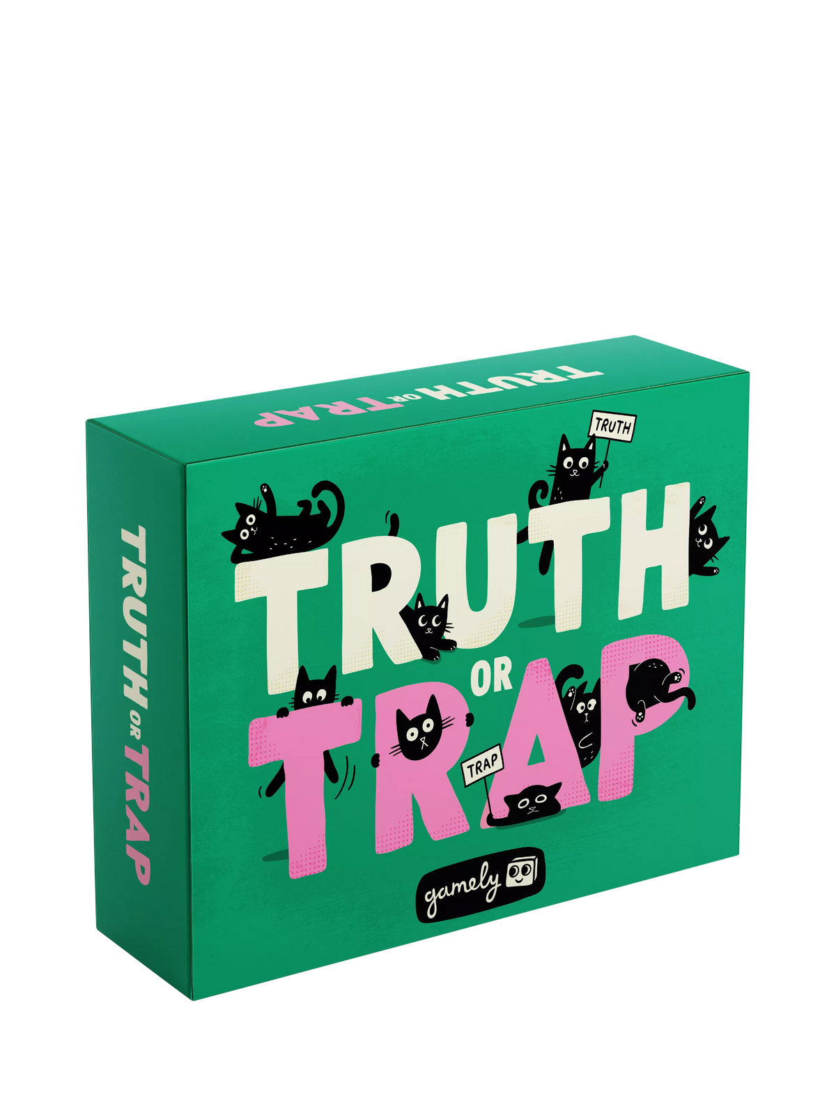 Gamely Truth or Trap bluffing party game - British product