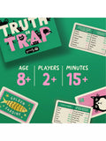 Gamely Truth or Trap bluffing party game - British product