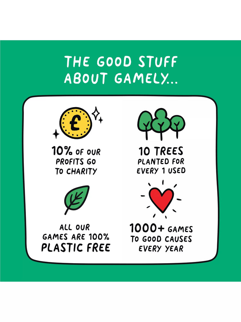 Gamely Truth or Trap bluffing party game - British product