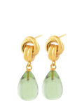 Shyla Chunky Knot Drop Earrings