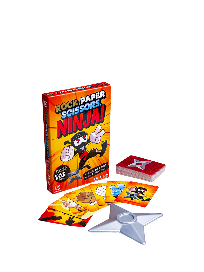 Format Games Ninja Party Game box - British product