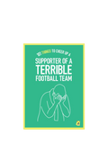 Allsorted Cheer Up Football Supporters Book hardback (British brand)