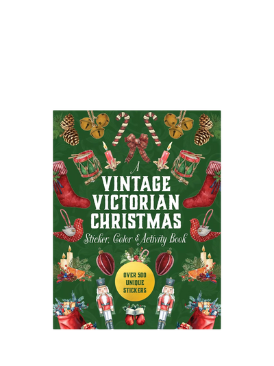 John Lewis Allsorted Vintage Victorian Christmas Sticker, Colour & Activity Book 192 Pages- Buy online at McGrocer
