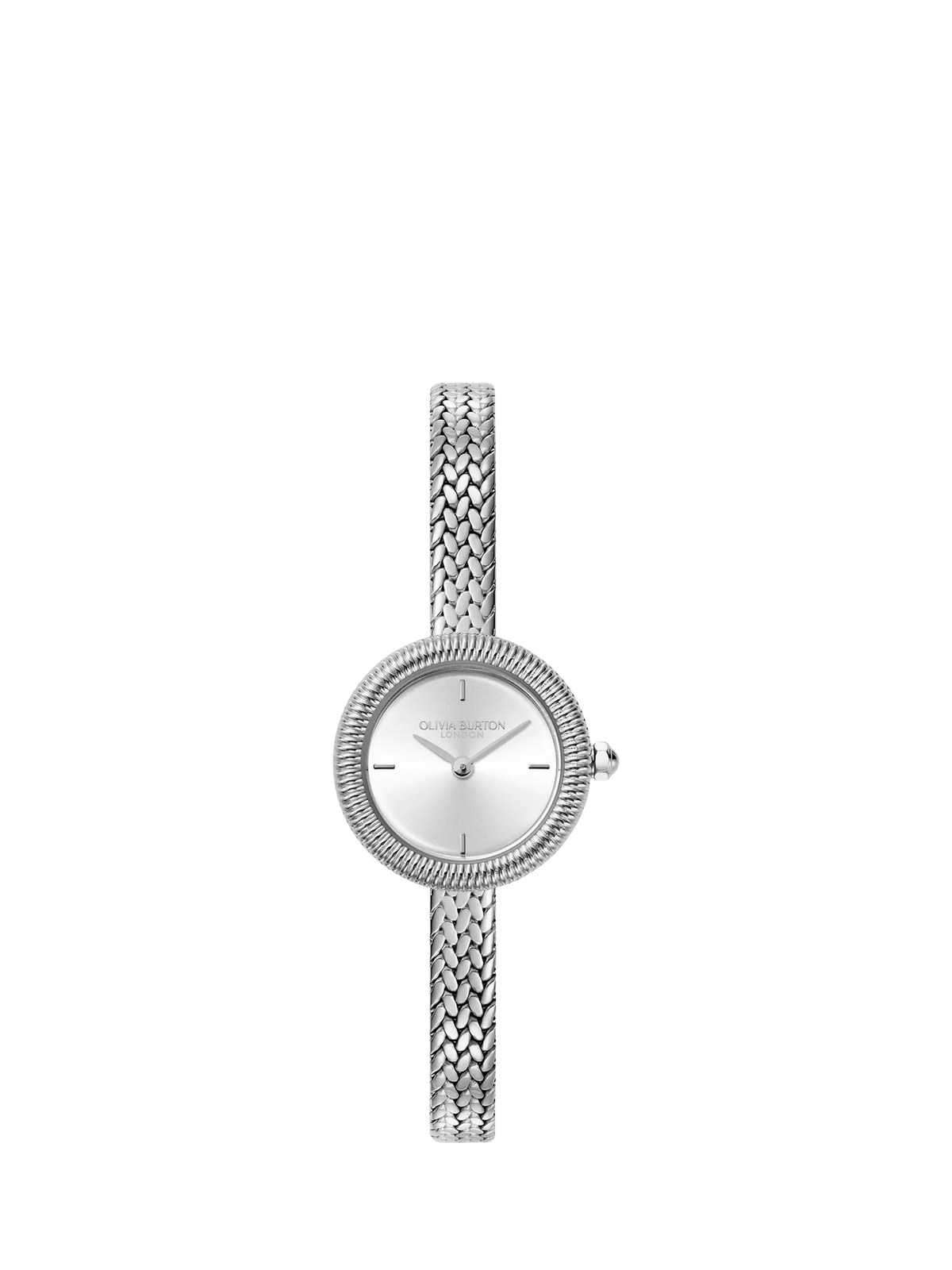Olivia Burton women's mesh strap watch silver - British product