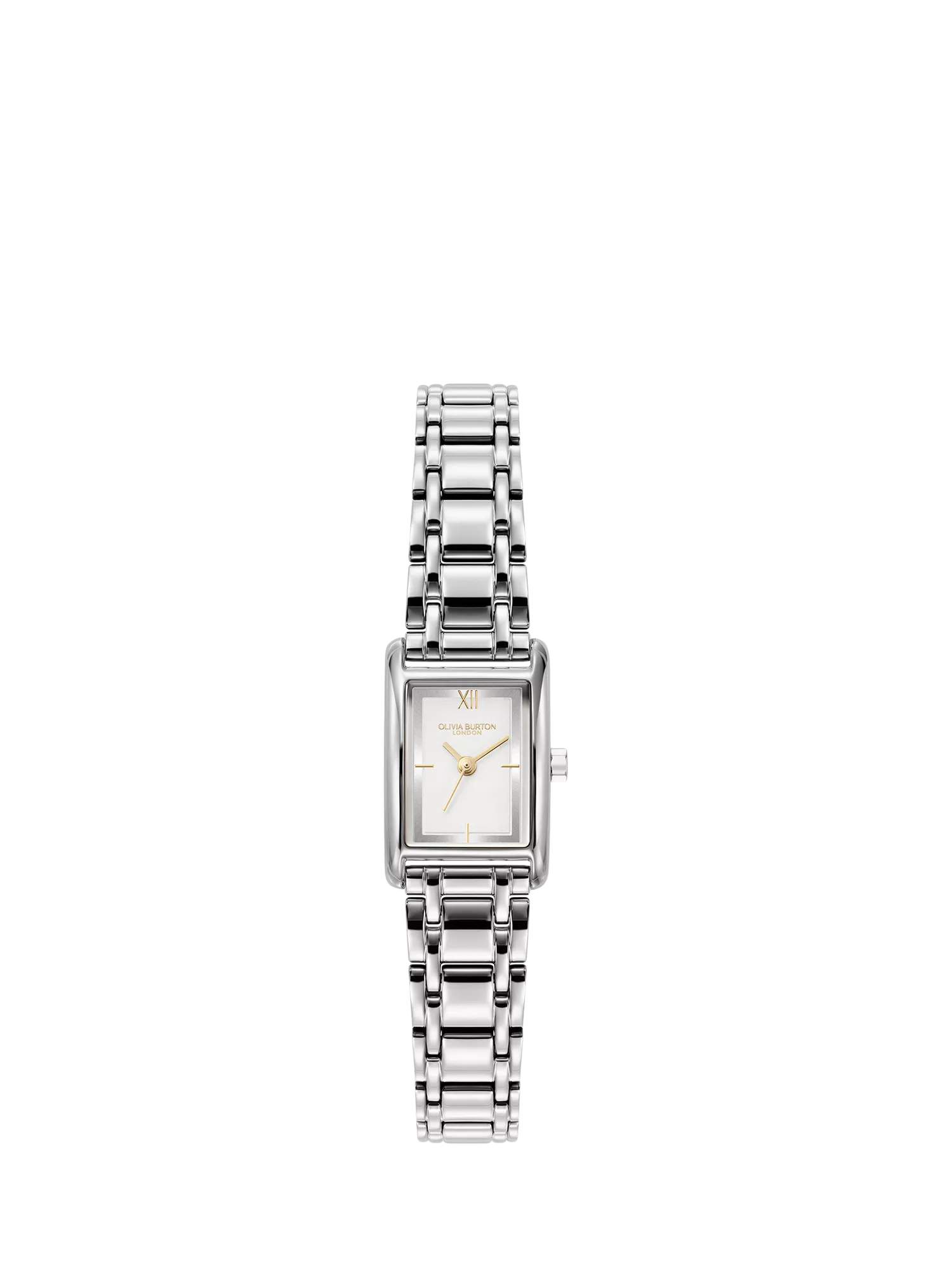 Olivia Burton women's silver stainless steel watch (British brand)