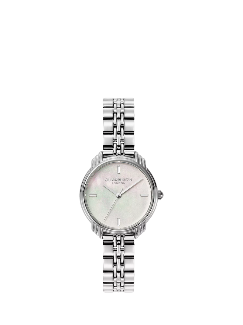 Olivia Burton women's bracelet watch silver 30mm - British product