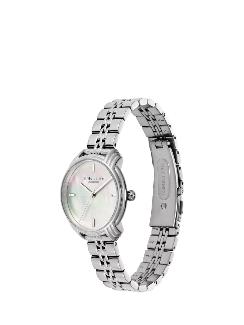 Olivia Burton women's bracelet watch silver 30mm - British product
