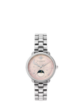Olivia Burton 24000297 Women's Stainless Steel Bracelet Strap Watch, Silver