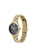 Olivia Burton women's moonphase watch pink dial stainless steel - British product
