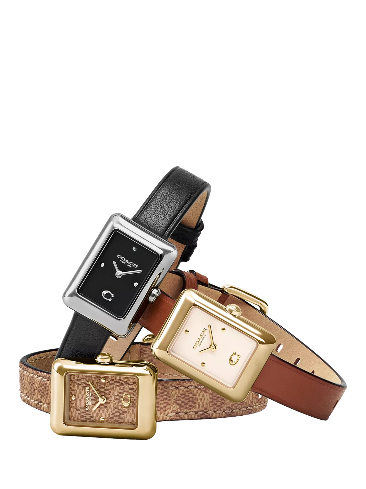 Coach Mara leather strap ladies watch, UK version