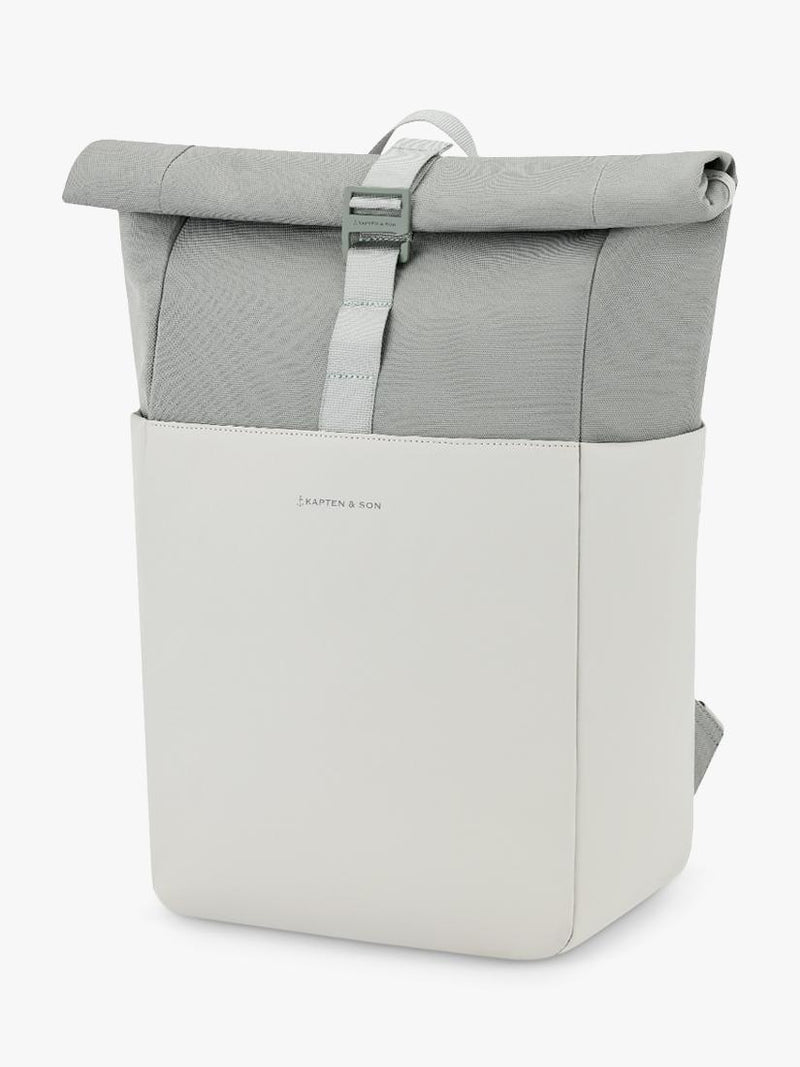 Kapten & Son Lund Basic backpack green light beige, imported from the UK