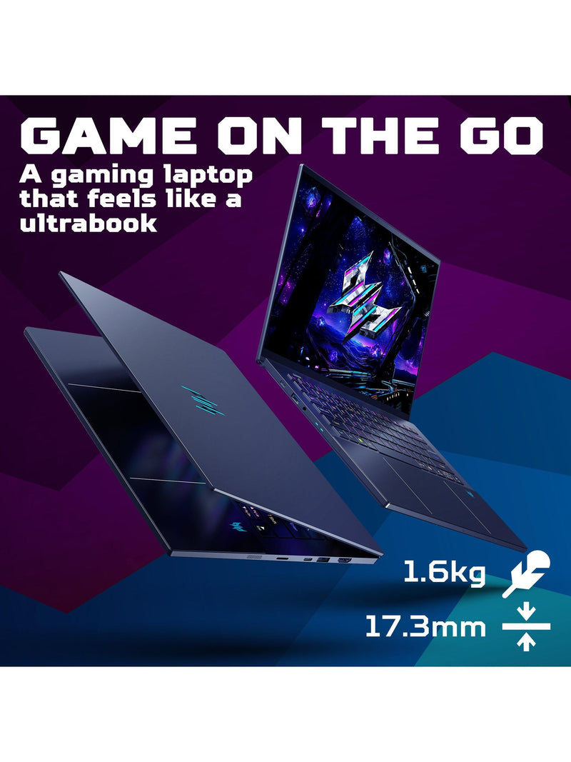 Acer Predator Triton 14 AI gaming laptop 14.5 inch (British brand)
