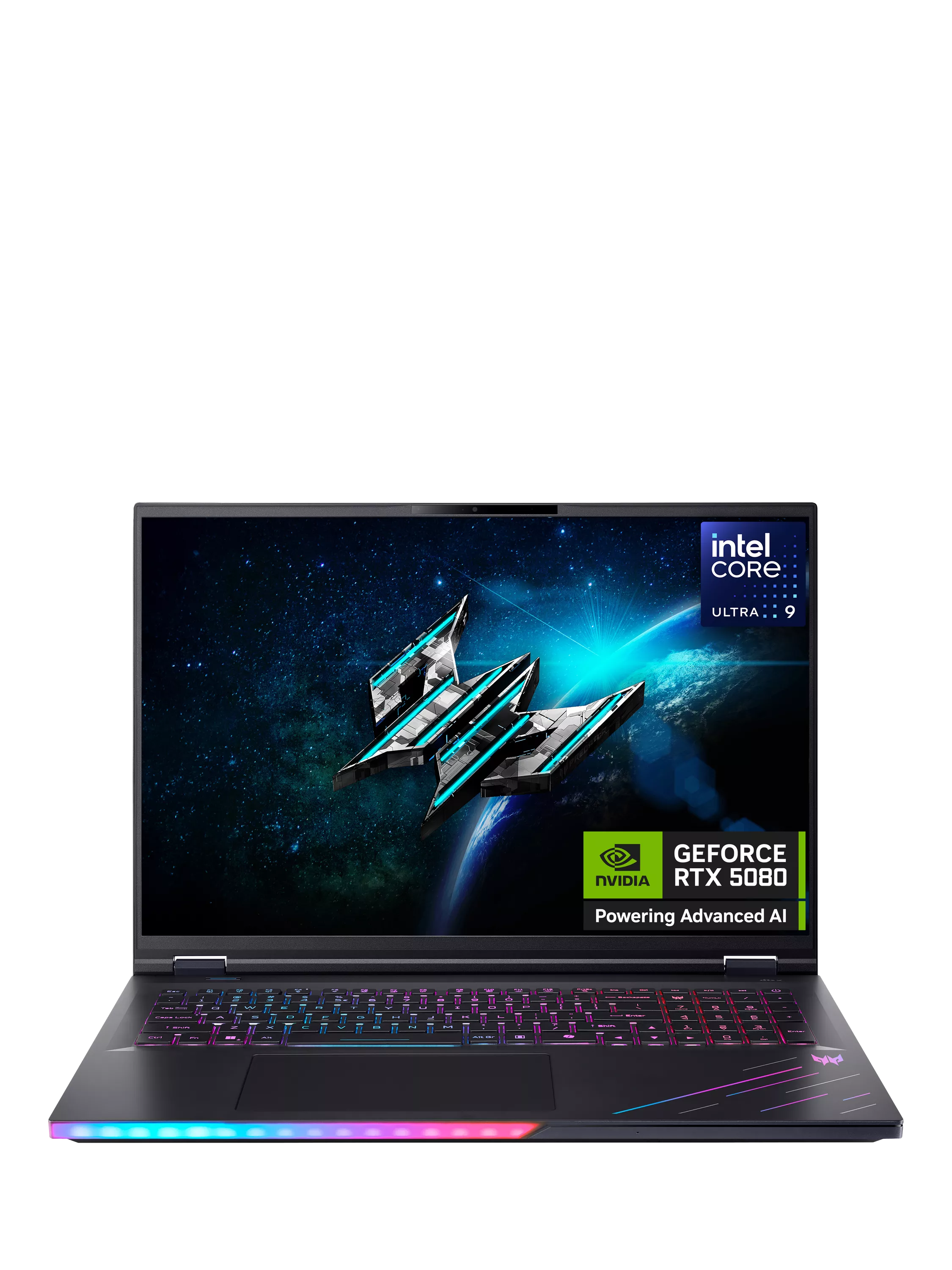 Acer Predator Helios 18 AI gaming laptop black - British product