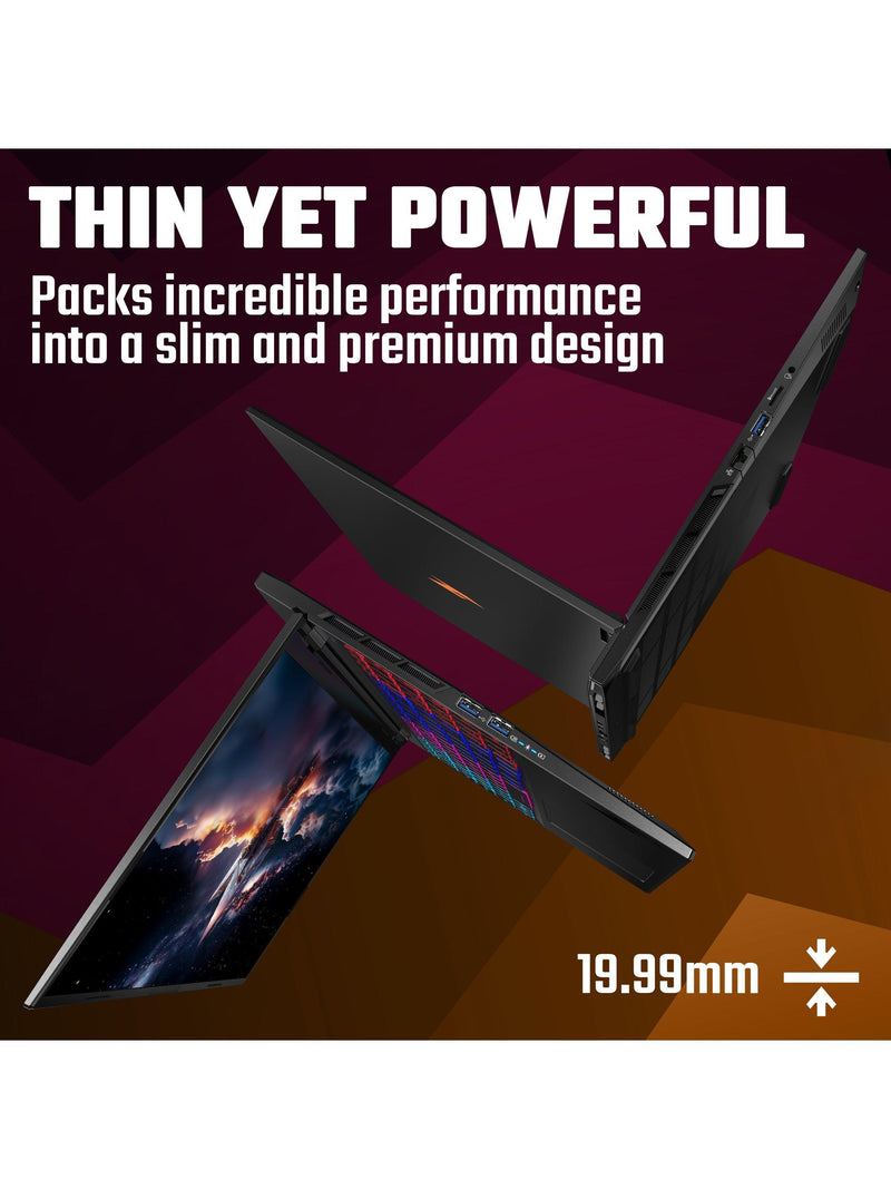 Acer Nitro 16S AI gaming laptop 16-inch black (British brand)