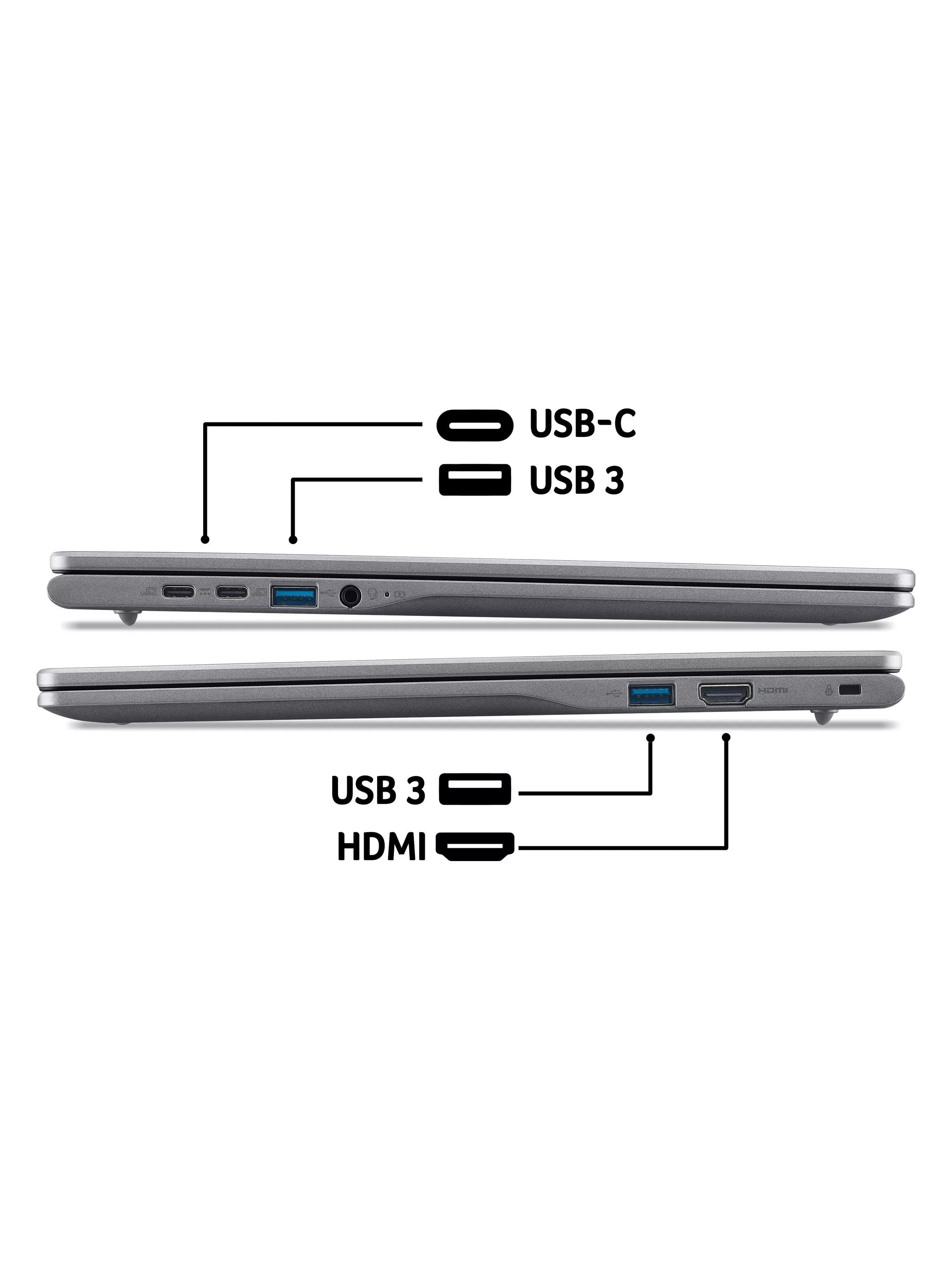 Acer Chromebook Plus 516 laptop 16 inch - British product