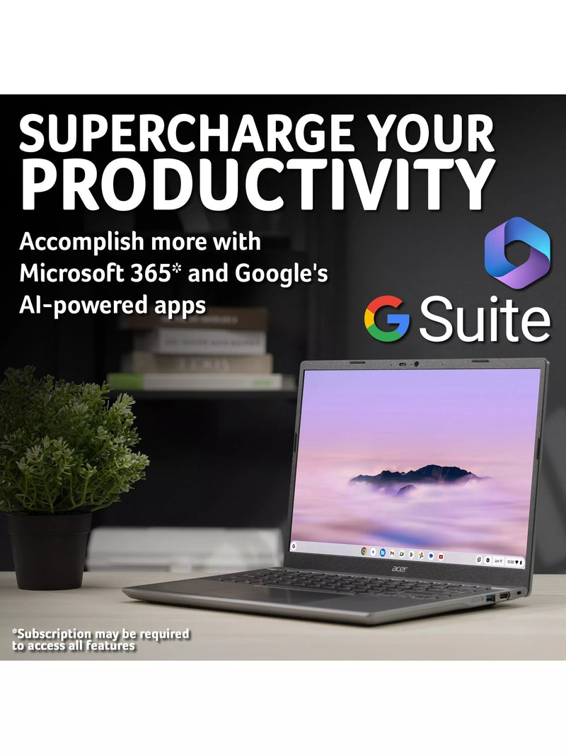 Acer Chromebook Plus 514 14 inch, UK version