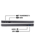 Acer Chromebook Plus Spin 714 laptop, Iron finish (British brand)