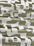 John Lewis Serena abstract velvet fabric in green (British brand)