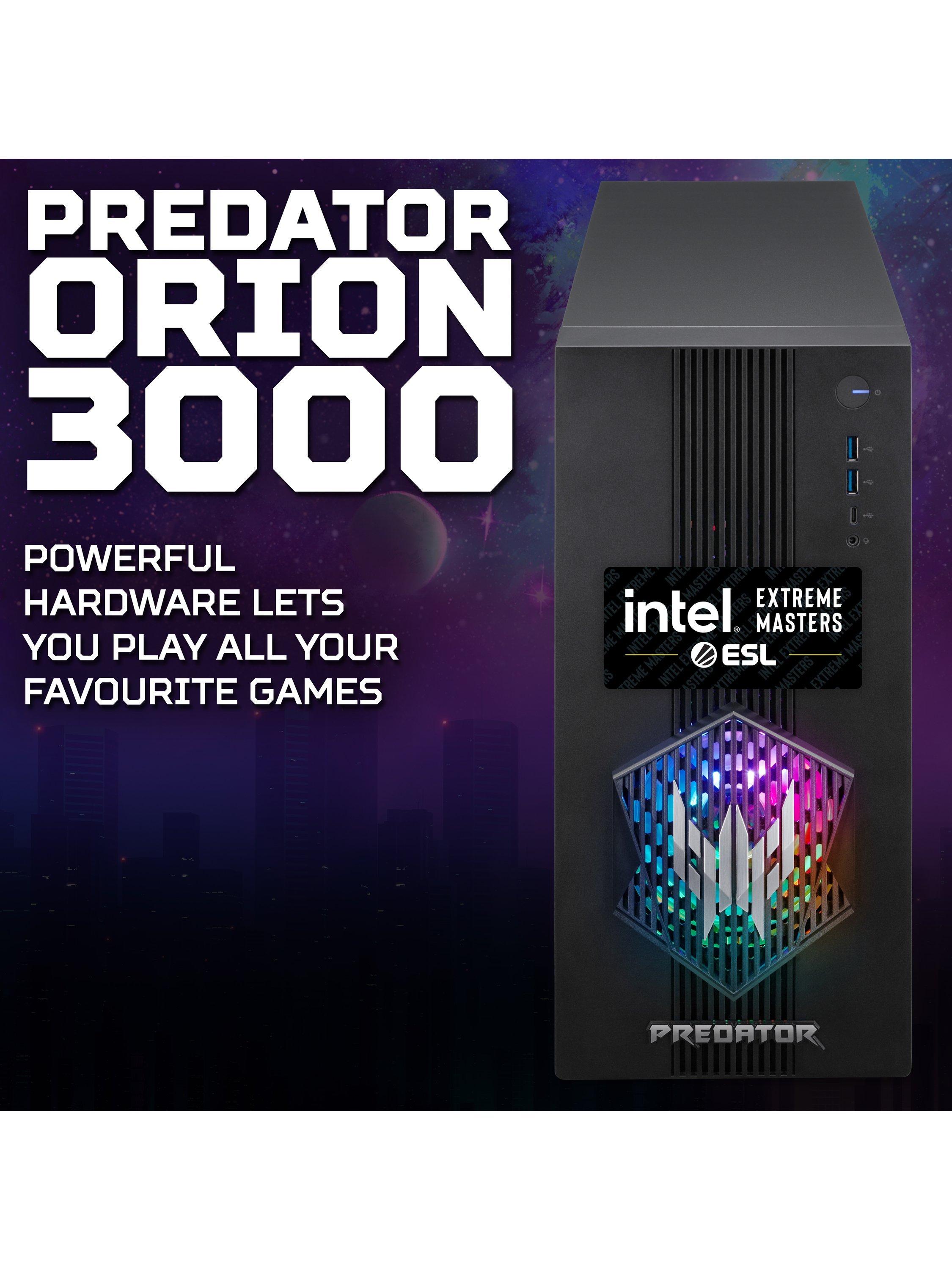 Acer Predator Orion 3000 gaming desktop PC - British product