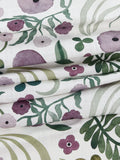 John Lewis Anine Cecilie Iversen violet furnishing fabric (British brand)