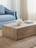 John Lewis Haven coffee table natural mango wood, imported from the UK