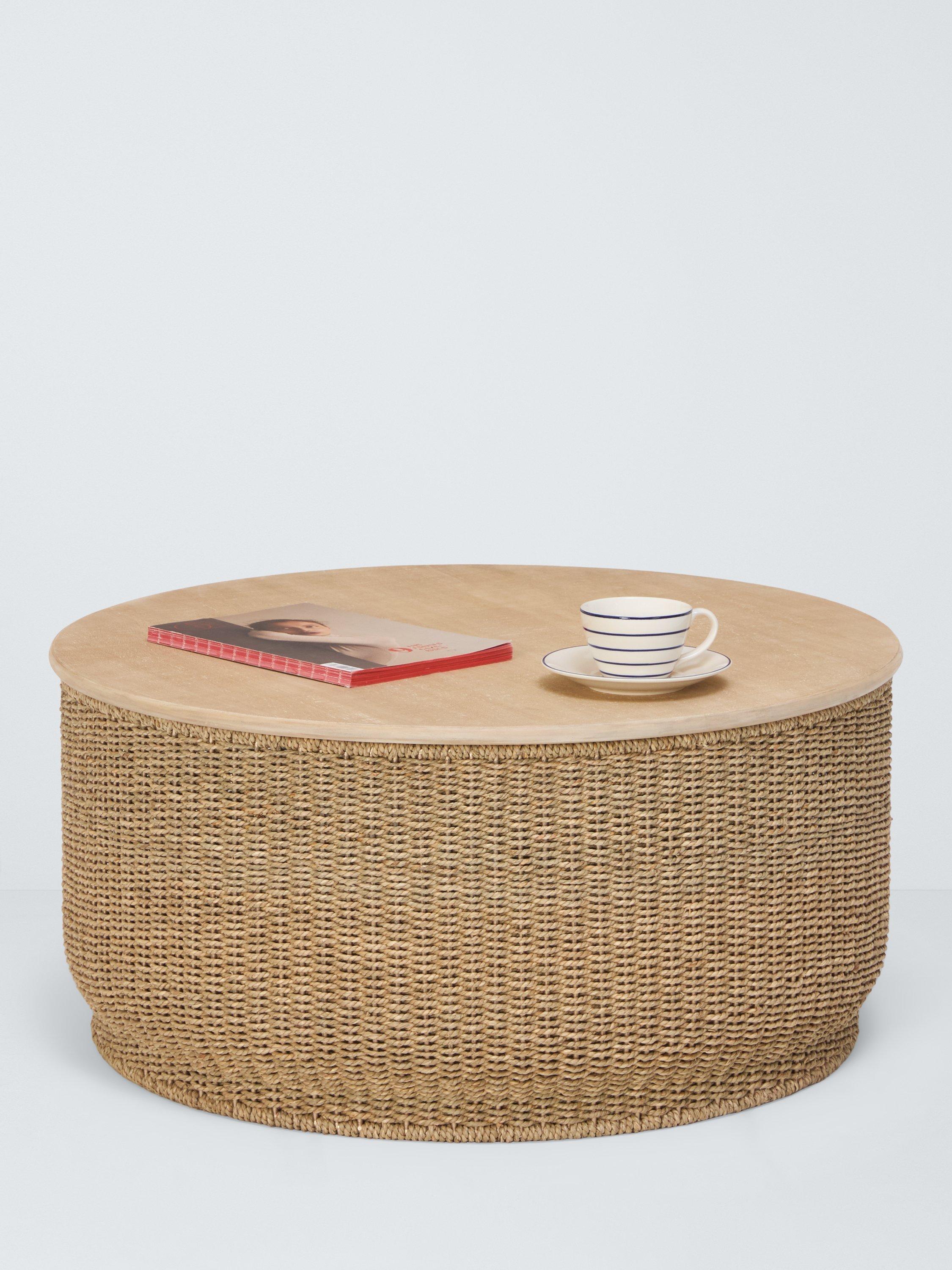 John Lewis Dune woven coffee table Natural (British brand)