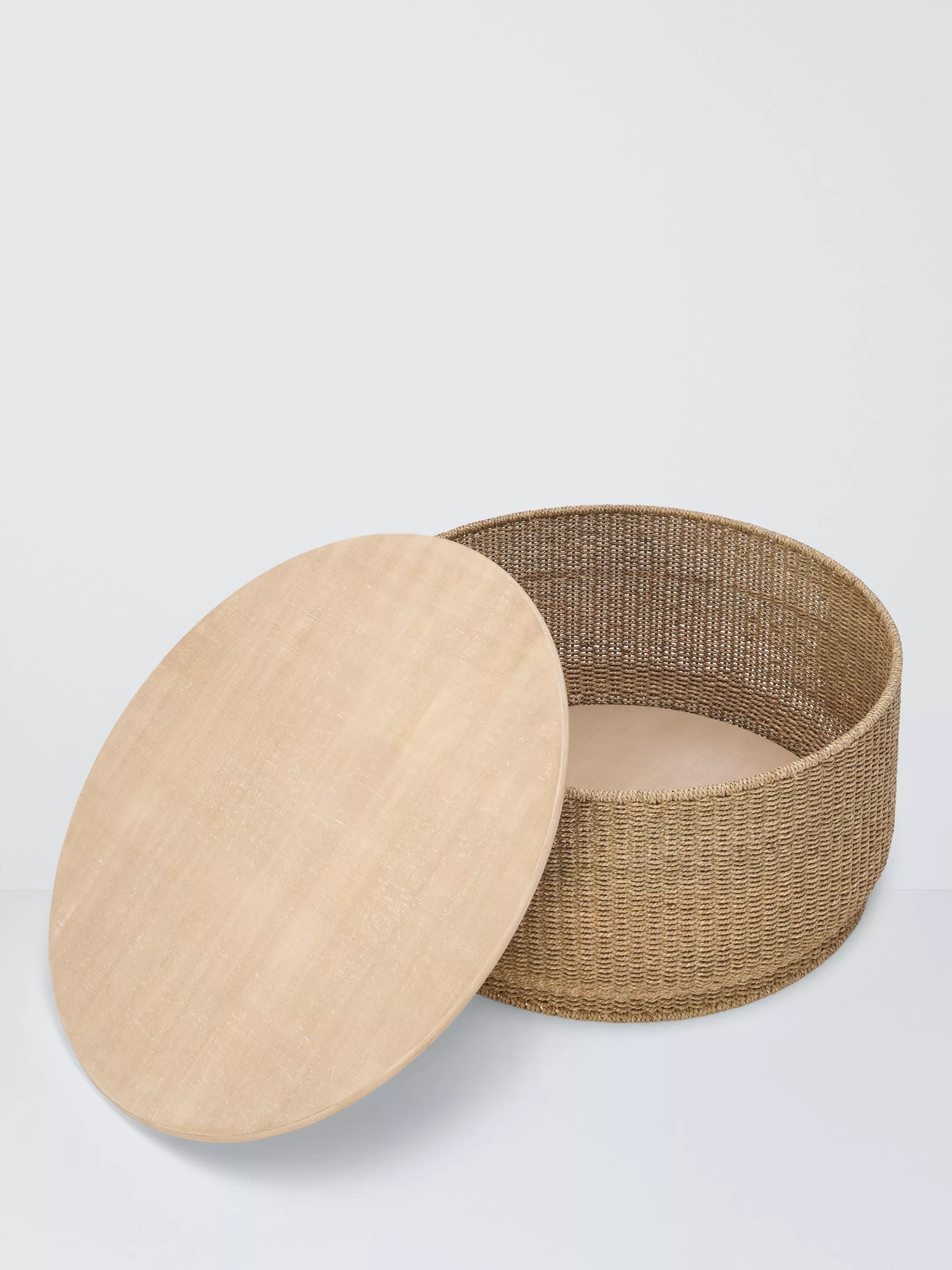 John Lewis Dune woven coffee table Natural (British brand)