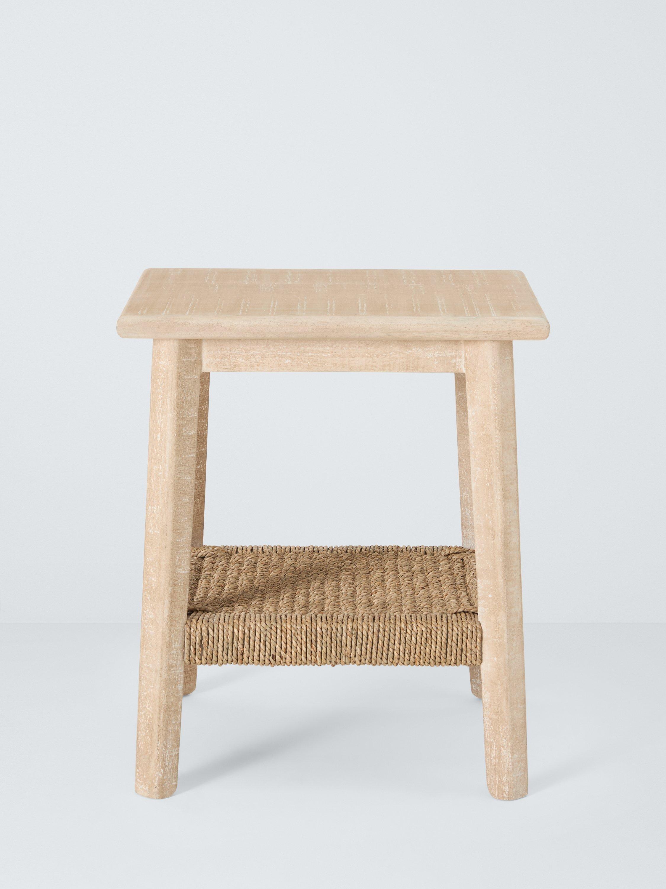 John Lewis Lynton side table natural finish, imported from the UK