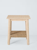 John Lewis Lynton side table natural finish, imported from the UK